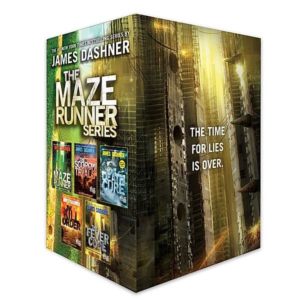 The Maze Runner Series Complete Collection Boxed Set (5-Book), James Dashner
