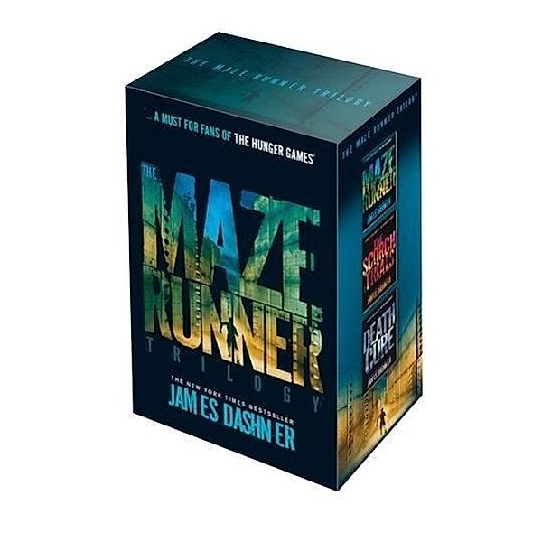 The Maze Runner Trilogy, 3 Vols., James Dashner