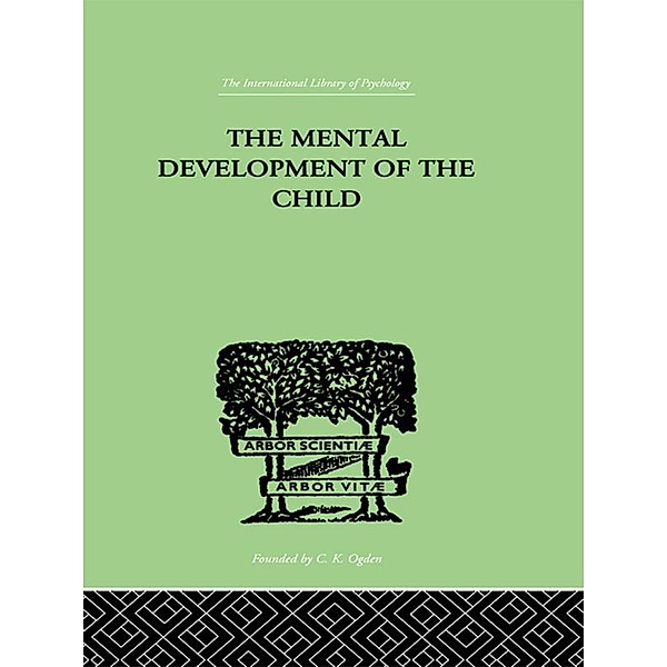 The Mental Development of the Child, Karl Buhler