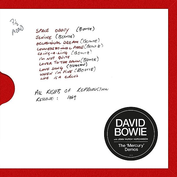 The 'Mercury' Demos, David Bowie