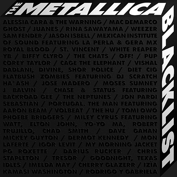 The Metallica Blacklist (4 CDs), Metallica Various
