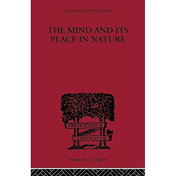 The Mind and its Place in Nature, C. D. Broad