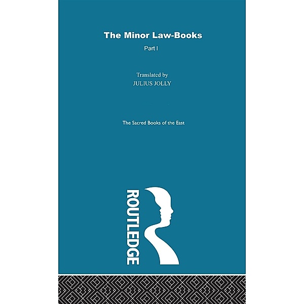 The Minor Law Books, F. Max Muller