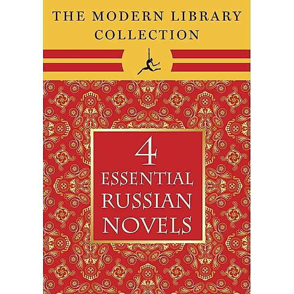 The Modern Library Collection Essential Russian Novels 4-Book Bundle, Leo Tolstoy, Fyodor Dostoevsky