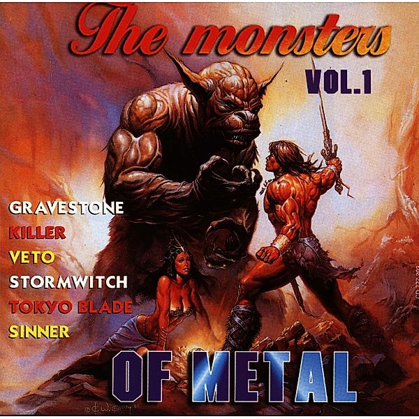 The Monsters of Metal Vol.1, Diverse Interpreten
