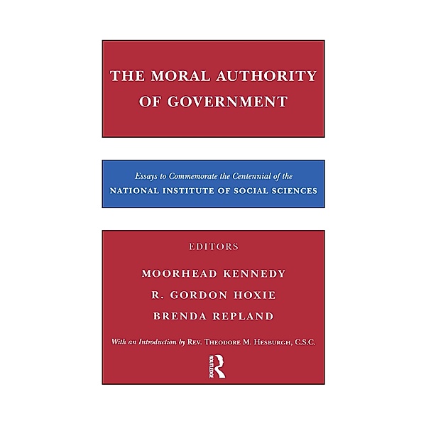 The Moral Authority of Government, Henry Barbera, R. Hoxie