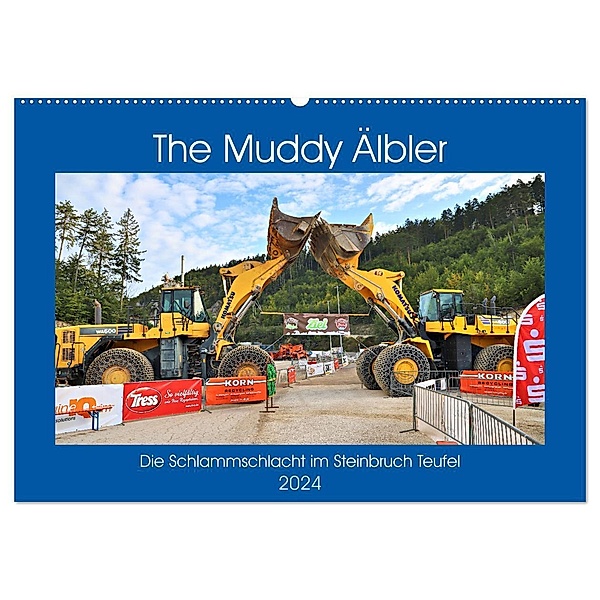 The Muddy Älbler (Wandkalender 2024 DIN A2 quer), CALVENDO Monatskalender, Günther Geiger