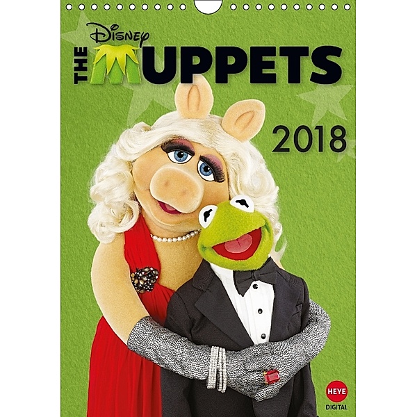 The Muppets (Wandkalender 2018 DIN A4 hoch), Walt Disney