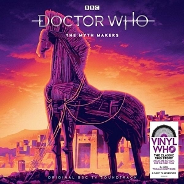 The Myth Makers (Trojan Sunset Splatter Vinyl), Doctor Who