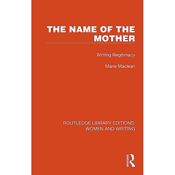 The Name of the Mother, Marie Maclean