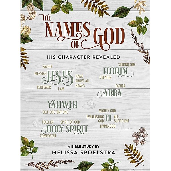 The Names of God - Women's Bible Study Participant Workbook, Melissa Spoelstra