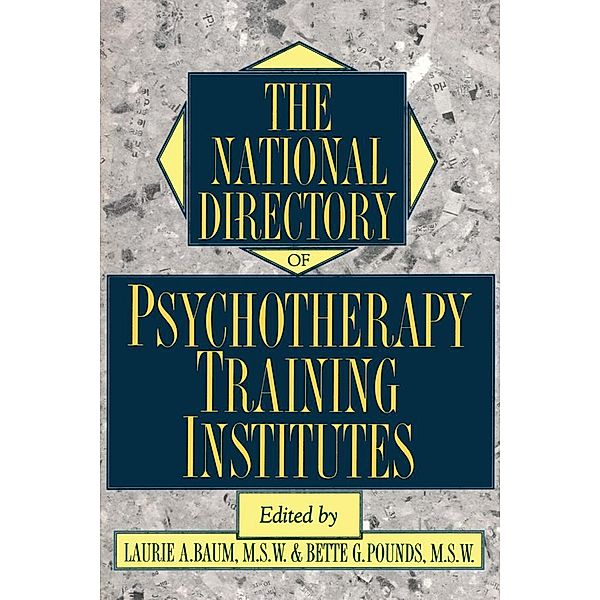 The National Directory Of Psychotherapy Training Institutes