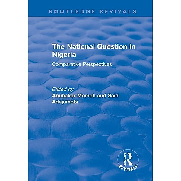The National Question in Nigeria, Abubakar Momoh, Said Adejumobi