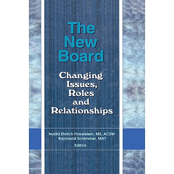 The New Board, Mat Raymond Schimmer, Nadia Ehrlich Finkelstein