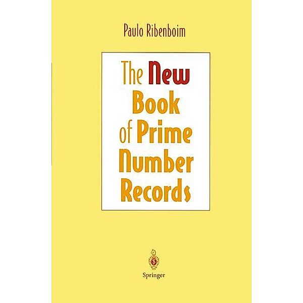 The New Book of Prime Number Records, Paulo Ribenboim