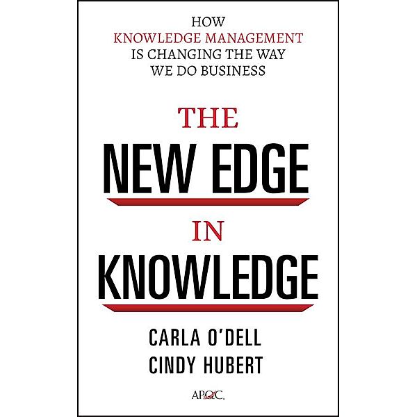 The New Edge in Knowledge, Carla O'Dell, Cindy Hubert