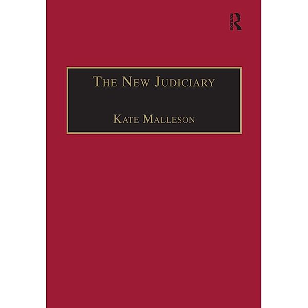 The New Judiciary, Kate Malleson