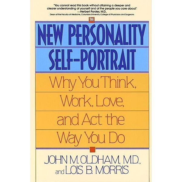 The New Personality Self-Portrait, John Oldham, Lois B. Morris