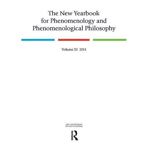 The New Yearbook for Phenomenology and Phenomenological Philosophy