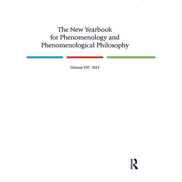 The New Yearbook for Phenomenology and Phenomenological Philosophy