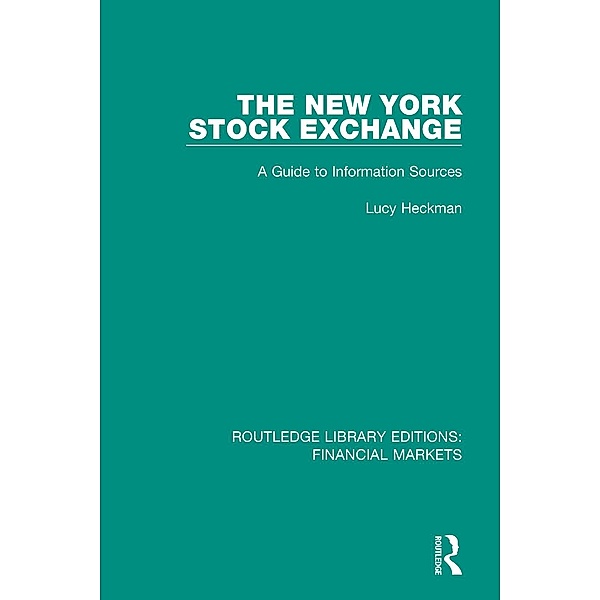 The New York Stock Exchange, Lucy Heckman