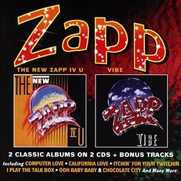 The New Zapp Iv U/Vibe (2cds), Zapp