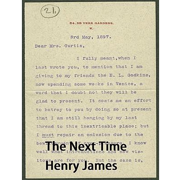 The Next Time / Vintage Books, Henry James