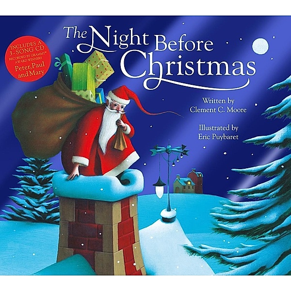 The Night Before Christmas, w. Audio-CD, Clement Clarke Moore