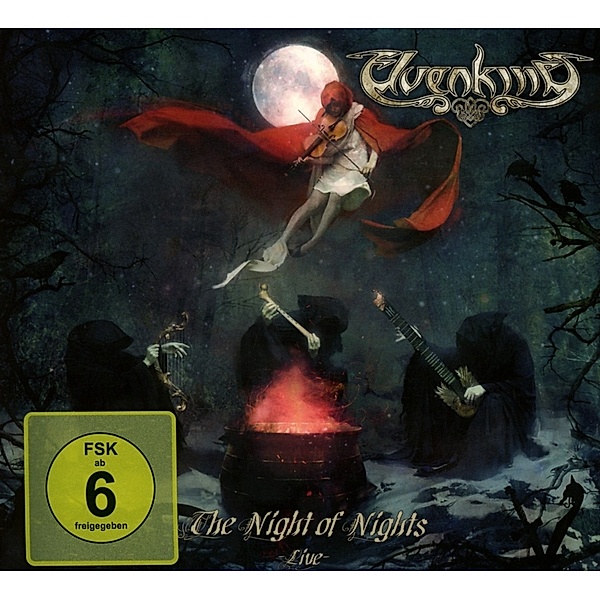 The Night Of Nights - Live (2cd+Dvd Digipak), Elvenking