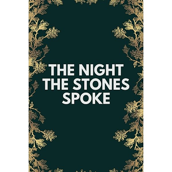 The Night the Stones Spoke, Thomas Jony