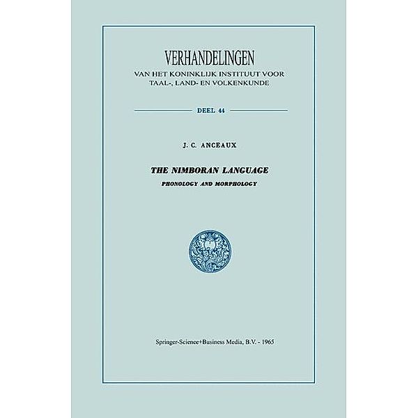 The Nimboran Language / Verhandelingen van het Koninklijk Instituut voor Taal-, Land- en Volkenkunde, J. C. Anceaux