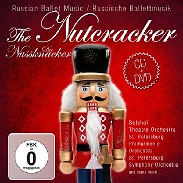 The Nutcracker-Russian Ballet Music.Dvd+Cd, Various