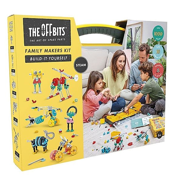 Folkmanis, The OffBits The OffBits - Family Kit, more than 1000 parts