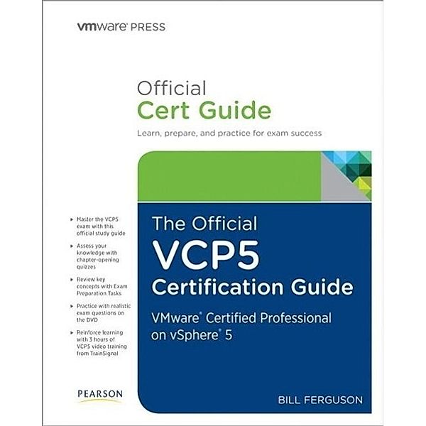 The Official VCP5 Certification Guide, w. DVD-ROM, Bill Ferguson