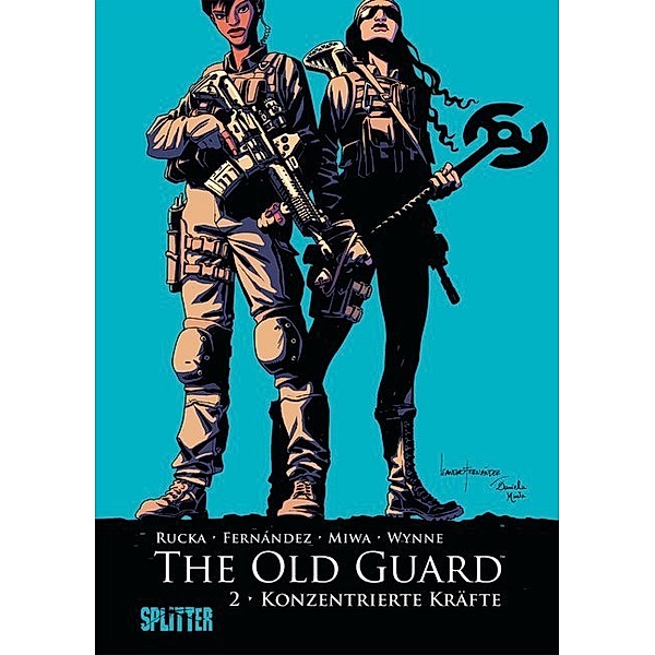The Old Guard - Konzentrierte Kräfte, Greg Rucka