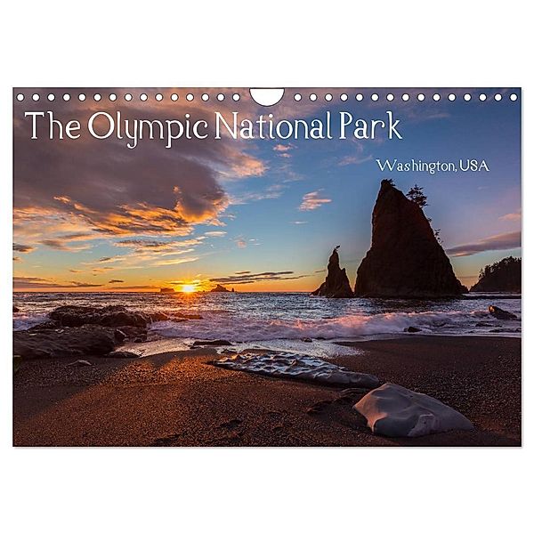 The Olympic National Park - Washington USA (Wandkalender 2024 DIN A4 quer), CALVENDO Monatskalender, Thomas Klinder