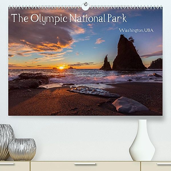 The Olympic National Park - Washington USA (Premium, hochwertiger DIN A2 Wandkalender 2023, Kunstdruck in Hochglanz), Thomas Klinder