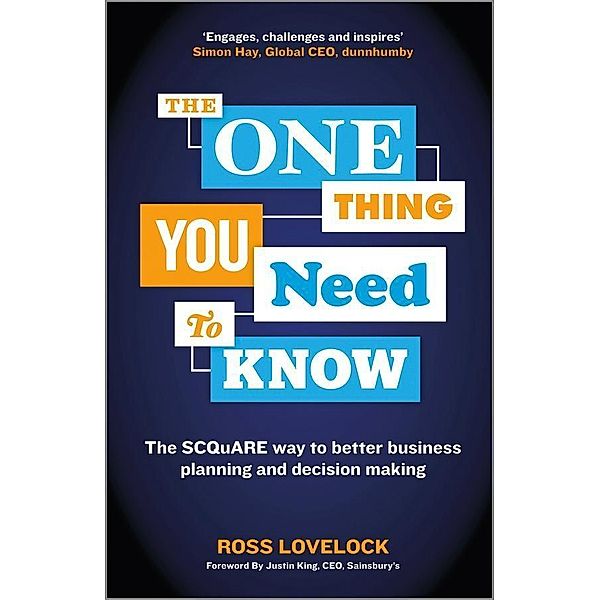 The One Thing You Need to Know, Ross Lovelock