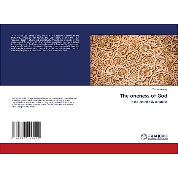 The oneness of God, Tamer Metwaly