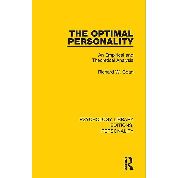 The Optimal Personality, Richard W. Coan