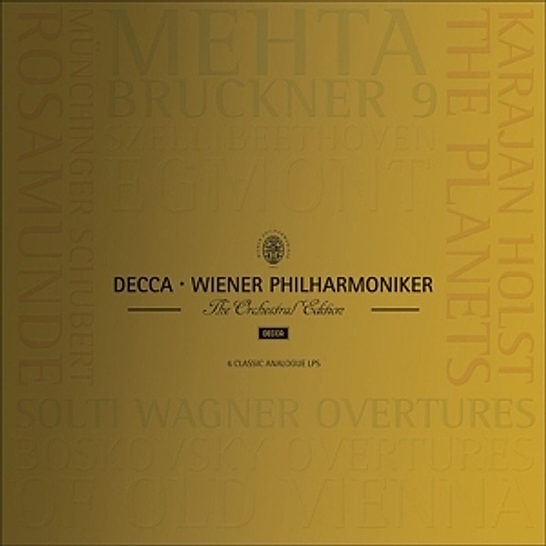 The Orchestral Edition (Limited Vinyl-Edition), Wiener Philharmoniker, Solti, Karajan, Szell