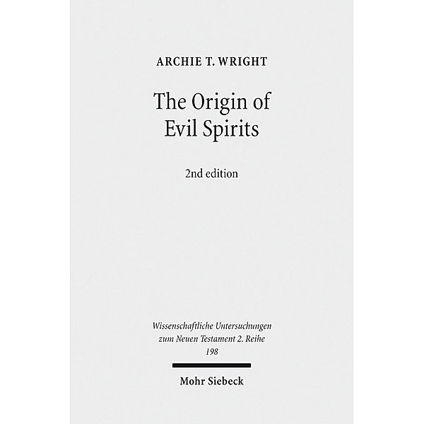 The Origin of Evil Spirits, Archie Wright