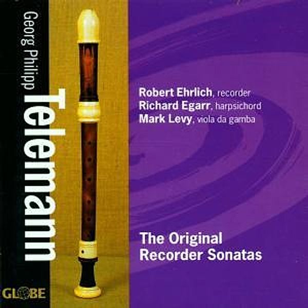 The Original Recorder Sonatas, Robert Ehrlich, Richard Egarr, Levy.mark
