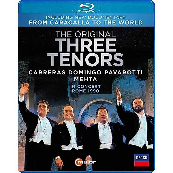 The Original Three Tenors, José Carreras, Plácido Domingo, Luciano Pavarotti