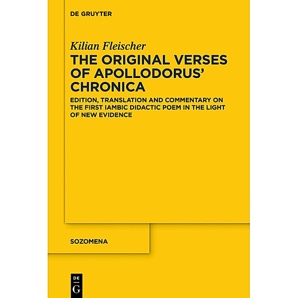 The Original Verses of Apollodorus' 'Chronica', Kilian Fleischer
