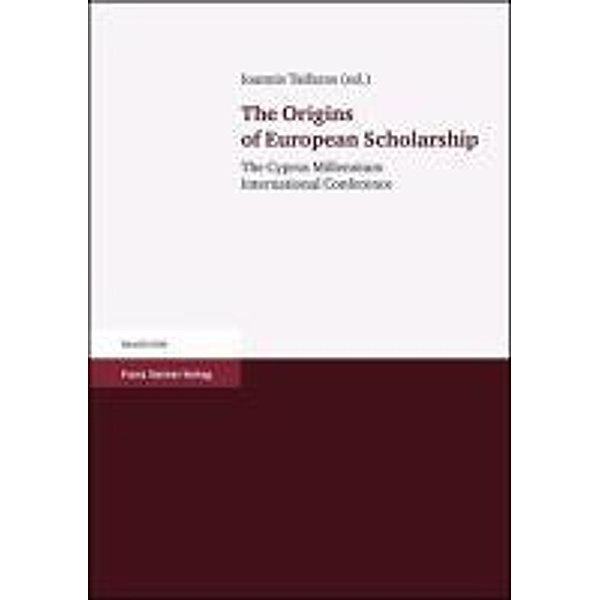 The Origins of European Scholarship