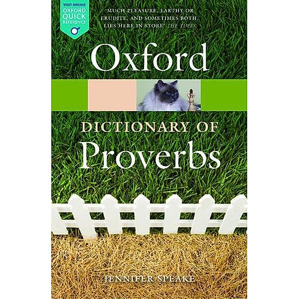 The Oxford Dictionary of Proverbs, Jennifer Speake