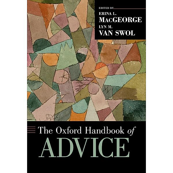 The Oxford Handbook of Advice