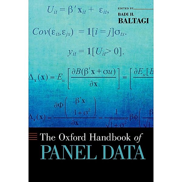 The Oxford Handbook of Panel Data, Badi H. Baltagi