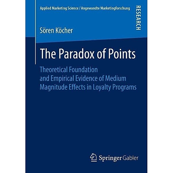 The Paradox of Points / Applied Marketing Science / Angewandte Marketingforschung, Sören Köcher